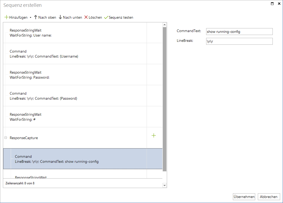 Docusnap Administration SNMP Sequenzen erstellen Docusnap Administration SNMP Sequenzen erstellen