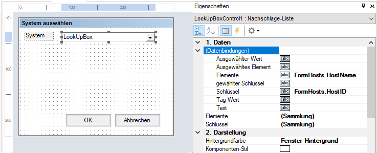 Docusnap-Berichte-Dialog-Nachschlageliste Docusnap-Berichte-Dialog-Nachschlageliste