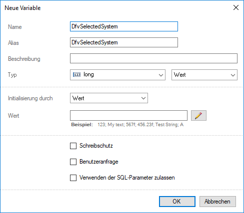 Docusnap-Berichte-Dialog-Variable Docusnap-Berichte-Dialog-Variable