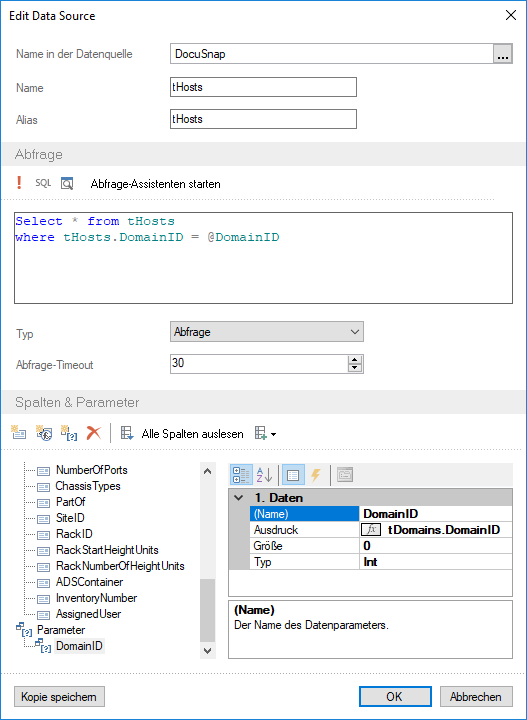 Docusnap-Berichte-Designer-Datenquelle-bearbeiten-Parameter Docusnap-Berichte-Designer-Datenquelle-bearbeiten-Parameter