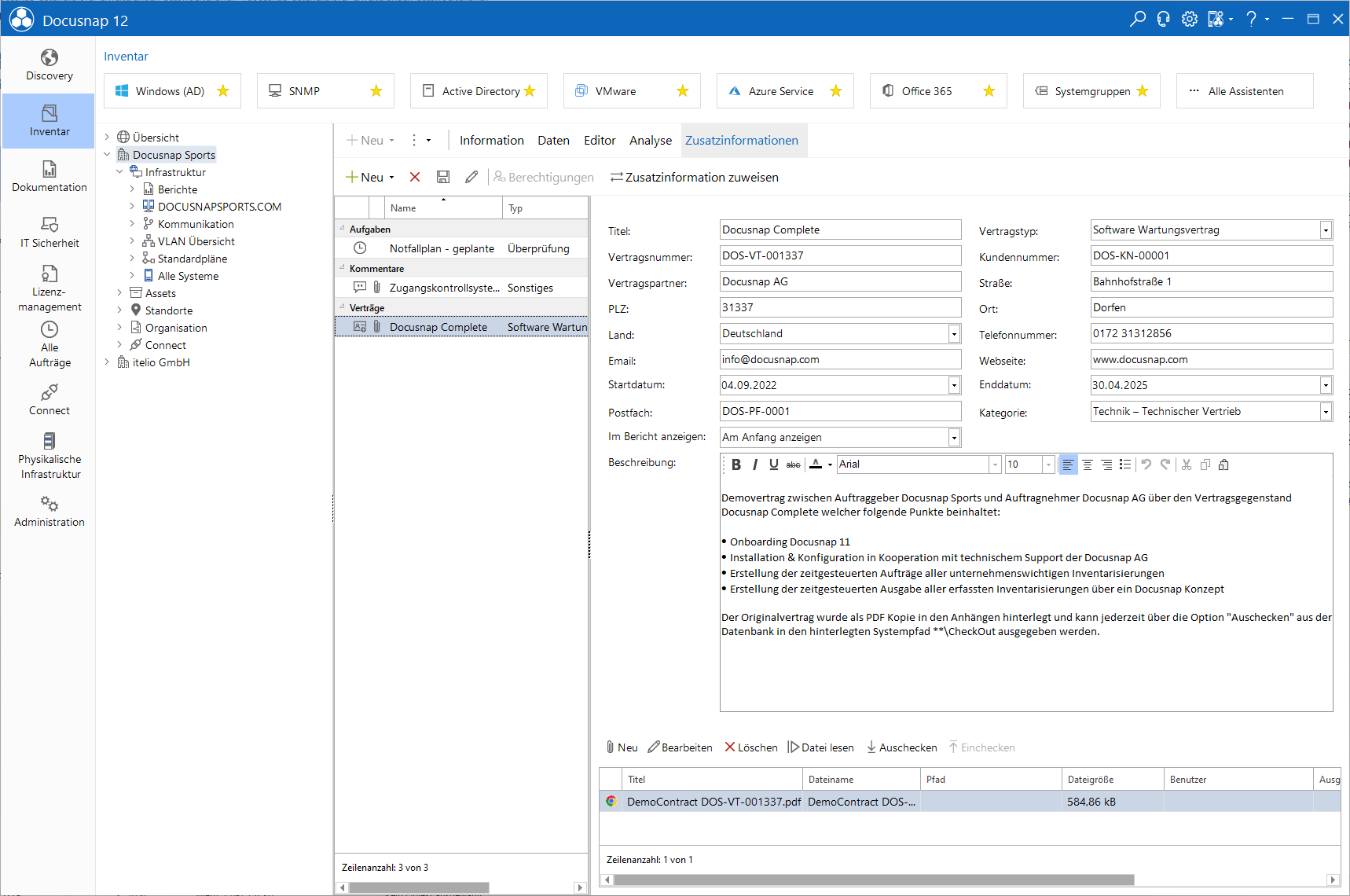 Docusnap Datenexplorer Erweiterungen Passwörter Docusnap Datenexplorer Erweiterungen Passwörter