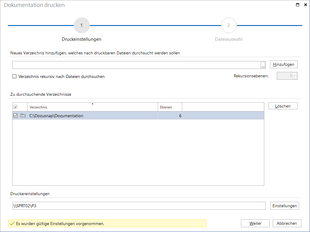 Docusnap Dokumentation Druckeinstellungen Docusnap Dokumentation Druckeinstellungen