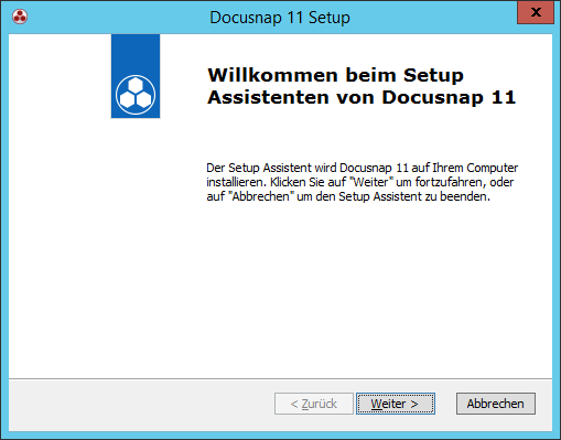 Docusnap Setup Willkommen Docusnap Setup Willkommen
