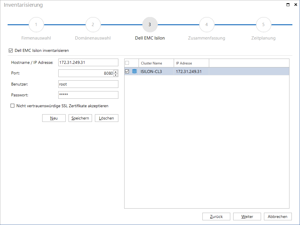 Docusnap Inventarisierung EMC Docusnap Inventarisierung EMC