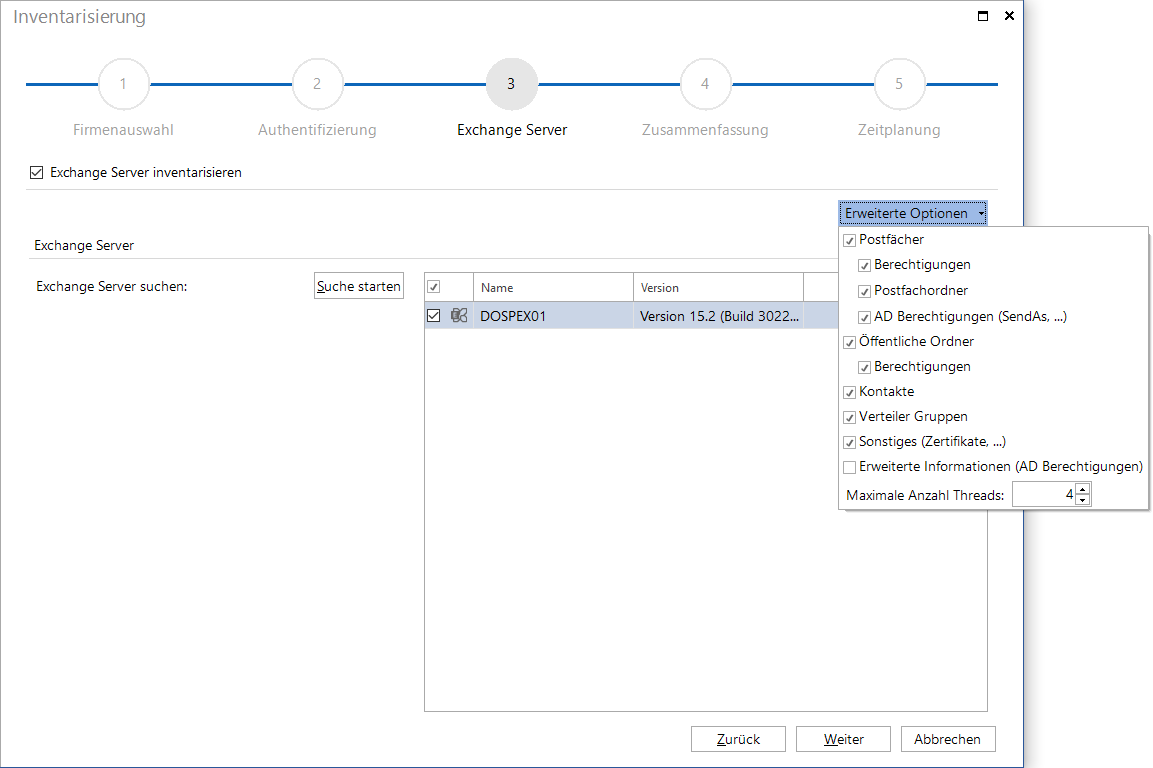 Docusnap Inventarisierung Exchange Server Docusnap Inventarisierung Exchange Server