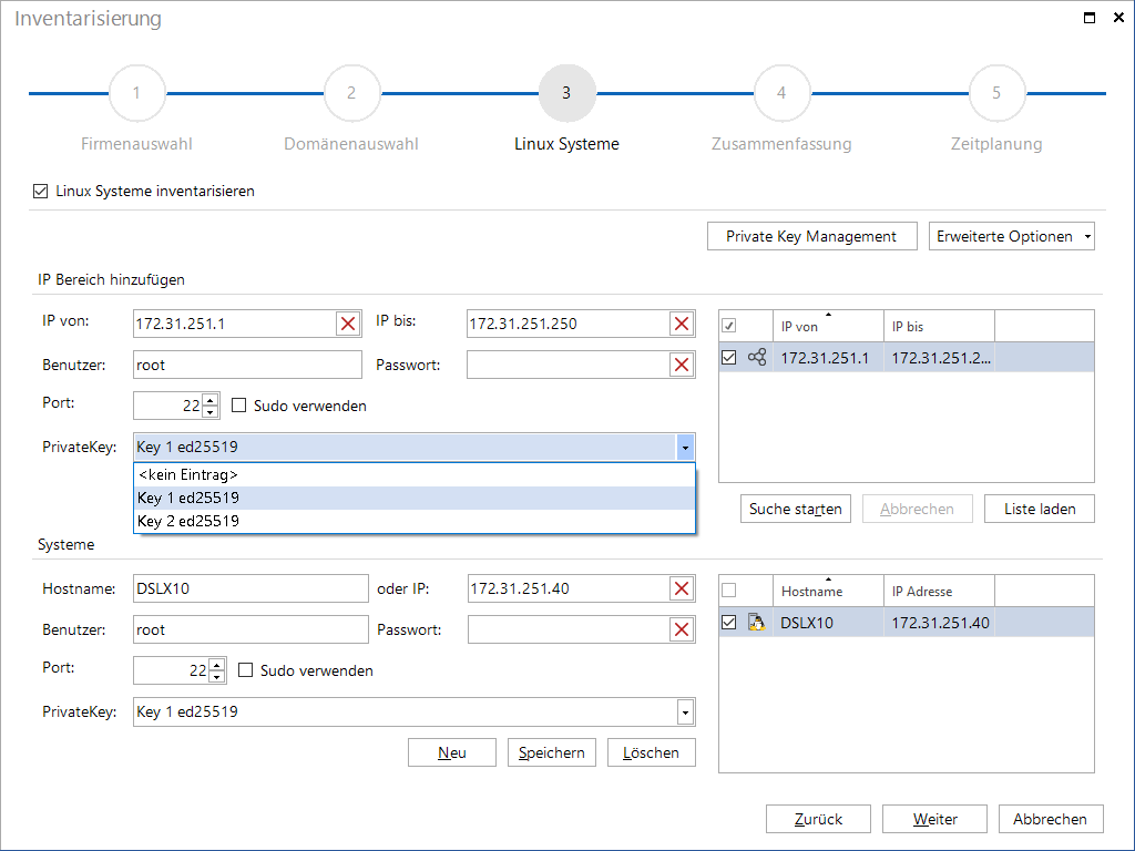 Docusnap Inventarisierung Linux Systeme RSA Docusnap Inventarisierung Linux Systeme RSA