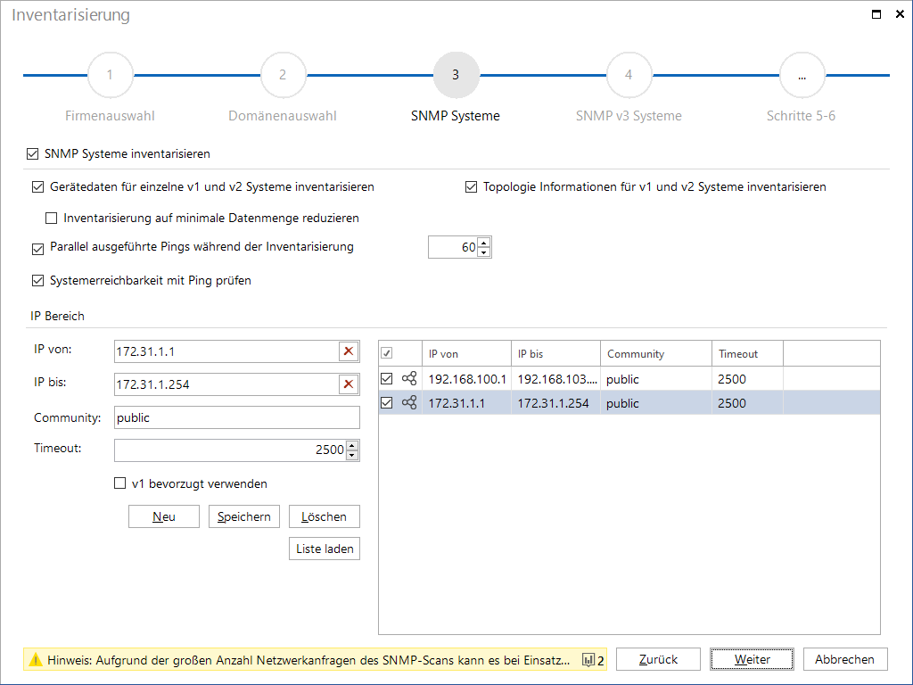 Docusnap Inventarisierung SNMP Systeme Docusnap Inventarisierung SNMP Systeme