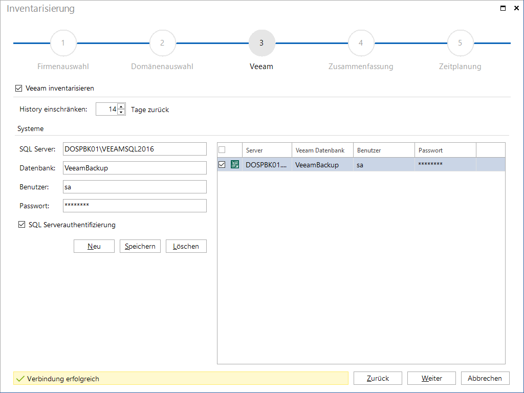 Docusnap Inventarisierung Veeam Docusnap Inventarisierung Veeam