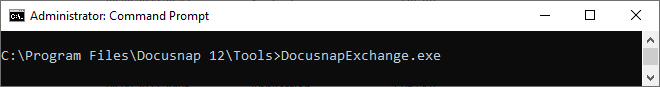 Docusnap Skript Exchange Online Commandline local Docusnap Skript Exchange Online Commandline local