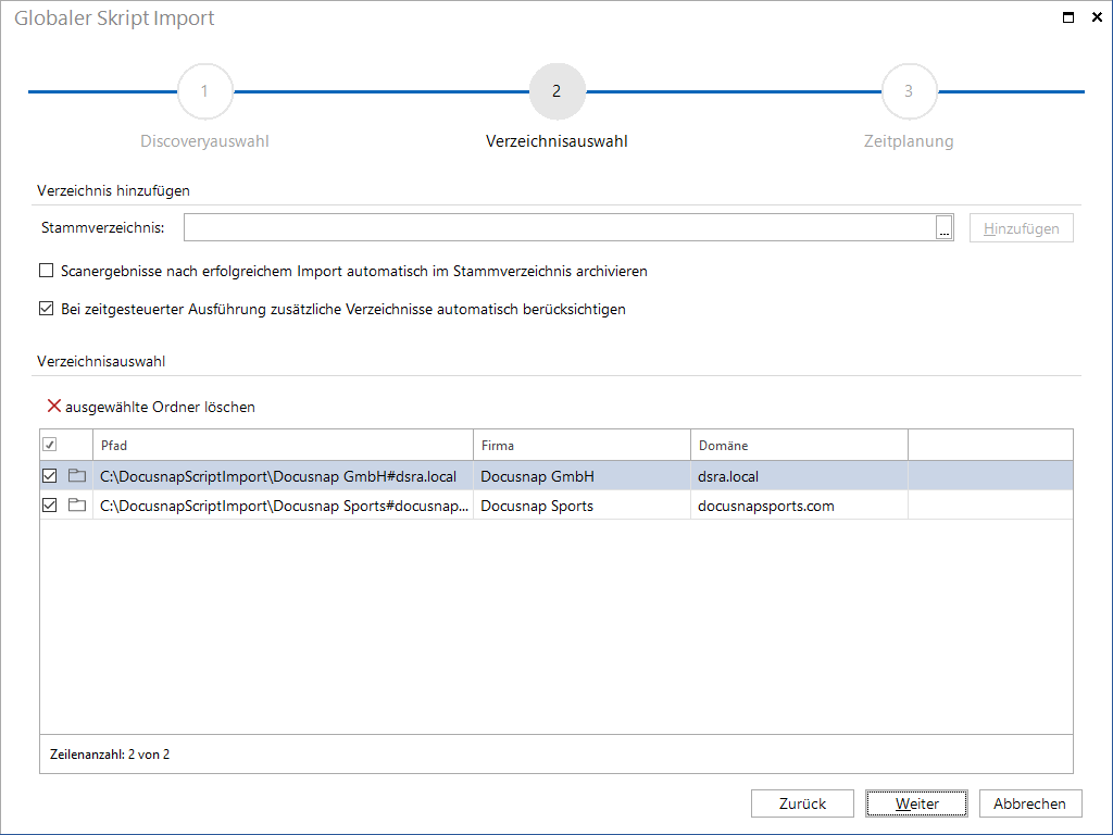 Docusnap Globaler Skript Import Assistent Docusnap Globaler Skript Import Assistent