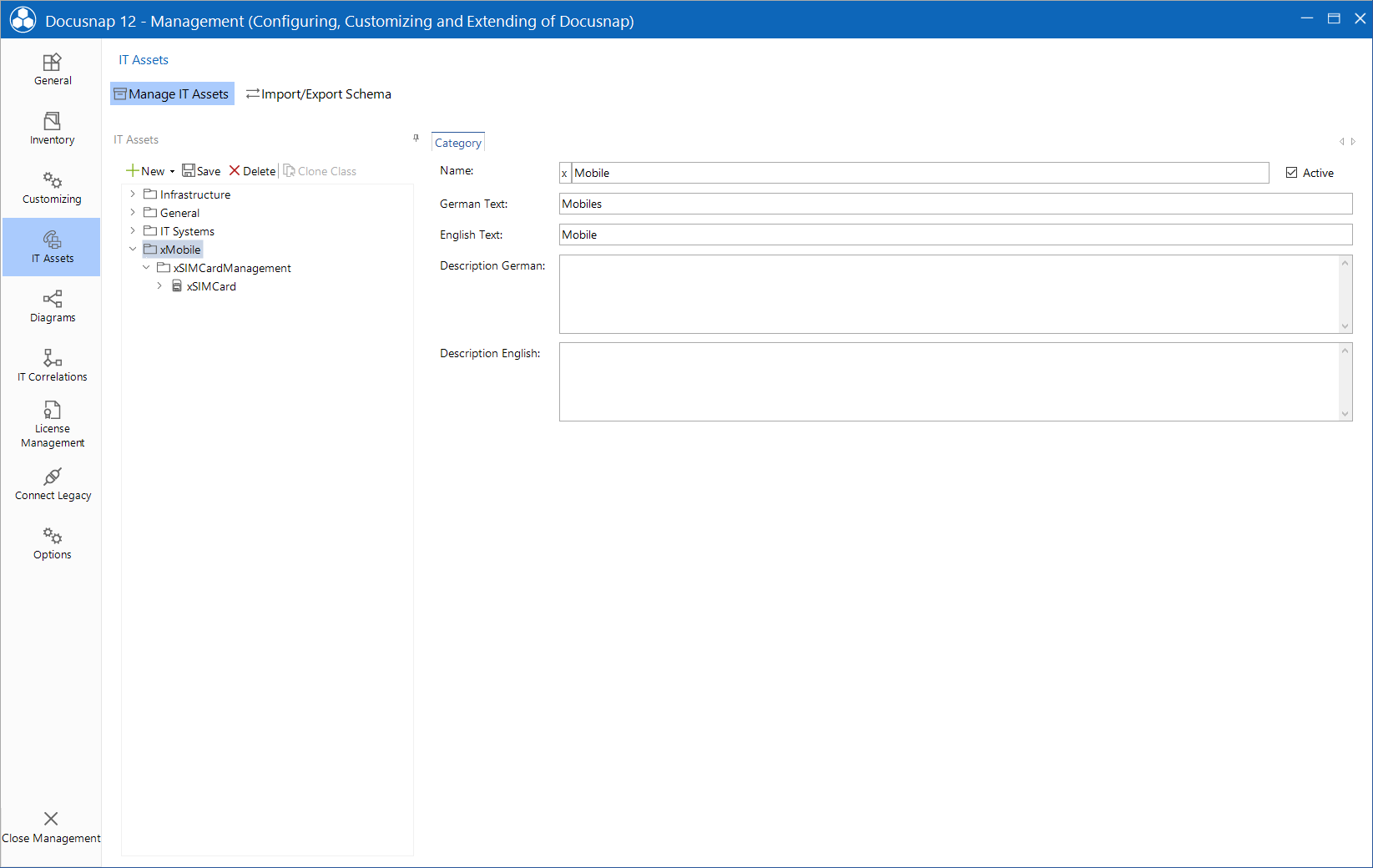 Docusnap Management IT Assets Category Docusnap Management IT Assets Category