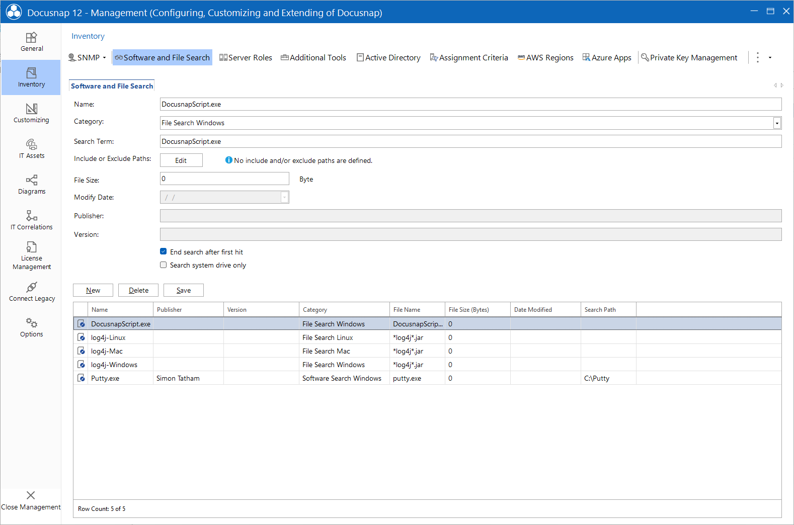 Docusnap Management Inventory Software Search Docusnap Management Inventory Software Search