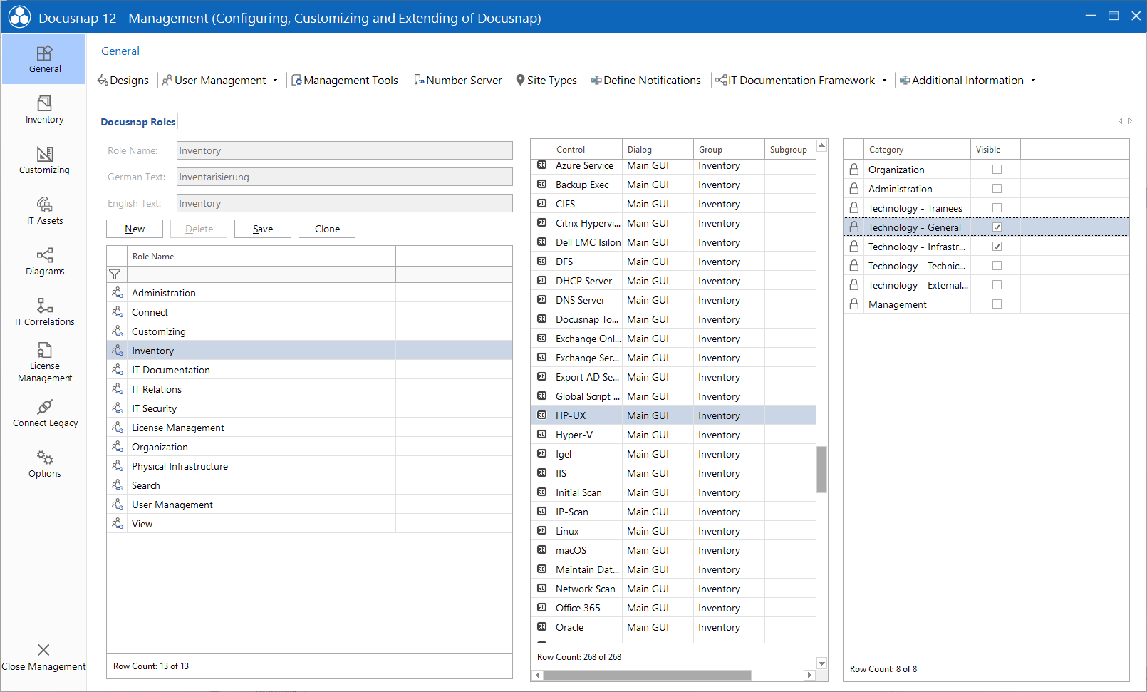 Docusnap Management General Docusnap Management General