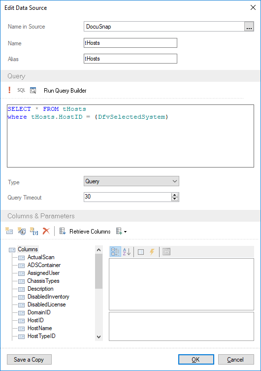Docusnap-Report-Dialog-SQL-Filter Docusnap-Report-Dialog-SQL-Filter