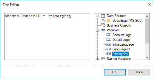 Docusnap-Report-Designer-Text-Edotor-Filters Docusnap-Report-Designer-Text-Edotor-Filters