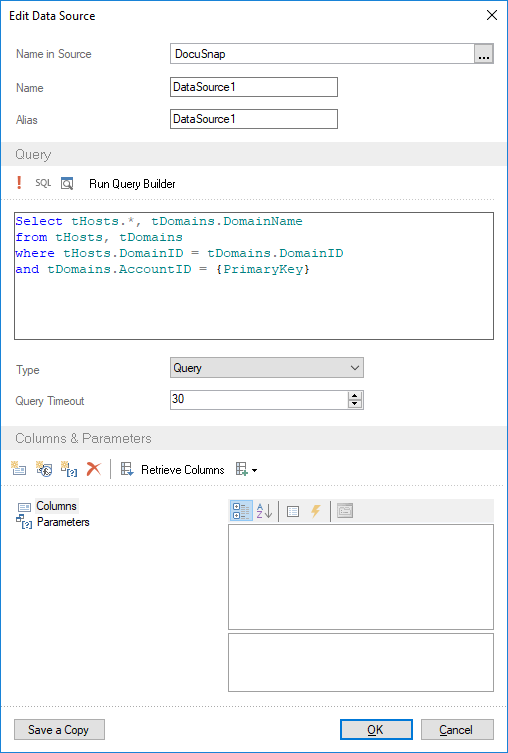 Docusnap-Report-Designer-Dictionary-New-DataSource-Statement Docusnap-Report-Designer-Dictionary-New-DataSource-Statement