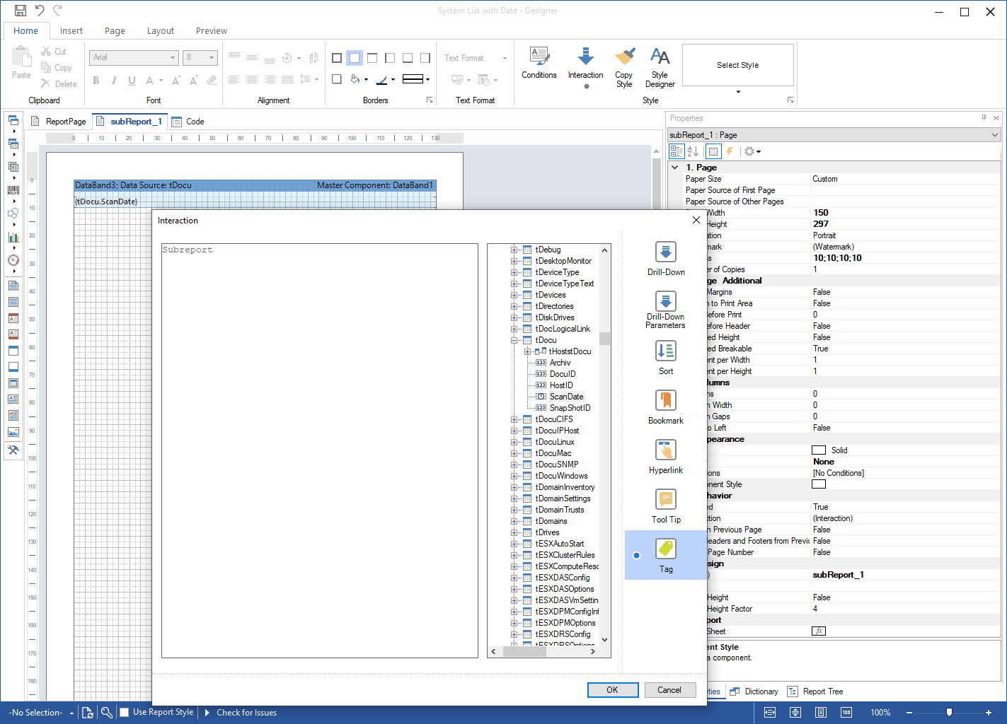 Docusnap-Report-Designer-Report-Sub-report Docusnap-Report-Designer-Report-Sub-report