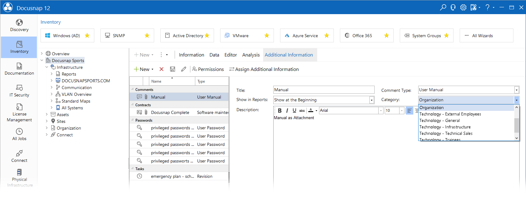 Docusnap-Categories-assign Docusnap-Categories-assign