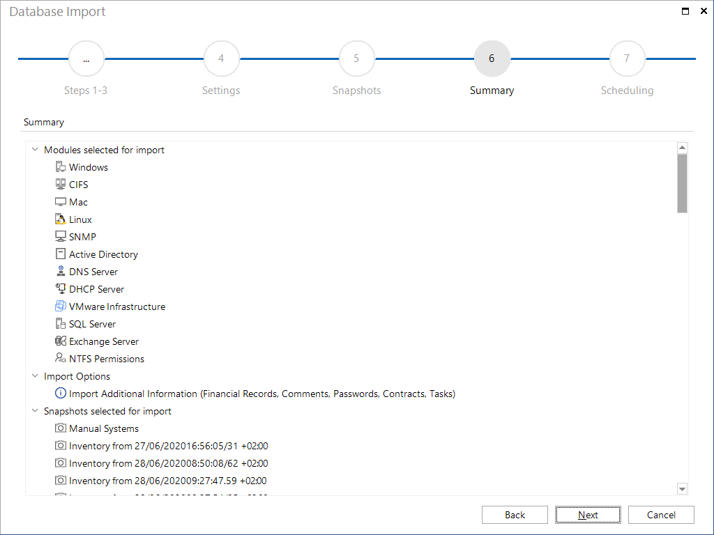 Docusnap-Database-Import-Summary Docusnap-Database-Import-Summary