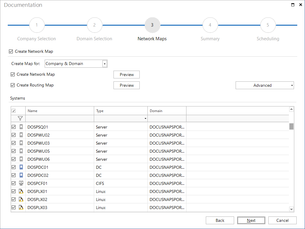 Docusnap-Documentation-Network-Maps Docusnap-Documentation-Network-Maps