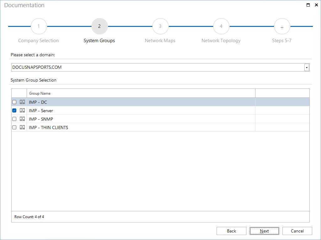 Docusnap-Documentation-System-Groups Docusnap-Documentation-System-Groups