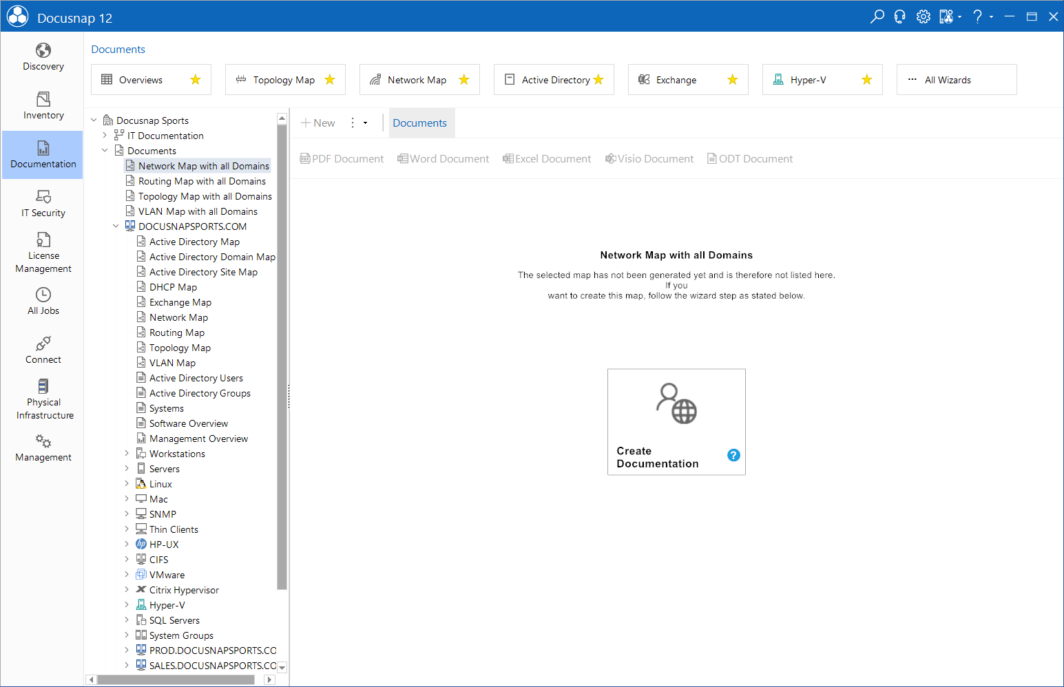Docusnap-IT-Documentation-Network-Map-Dashboard Docusnap-IT-Documentation-Network-Map-Dashboard