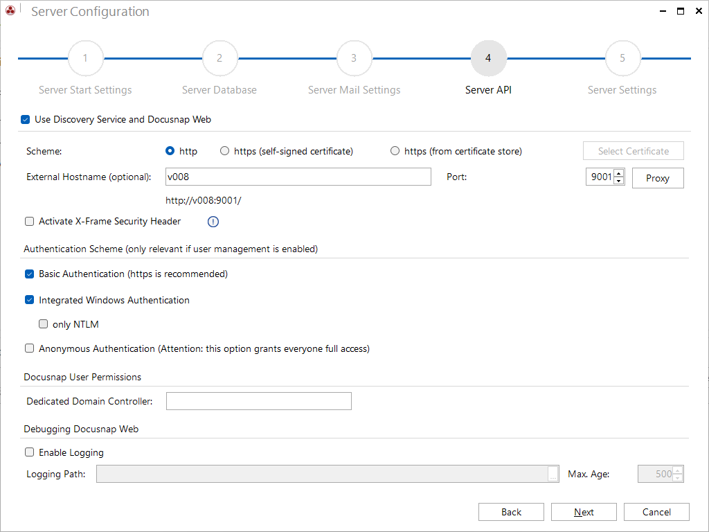 Docusnap-Configuration-Server-API Docusnap-Configuration-Server-API