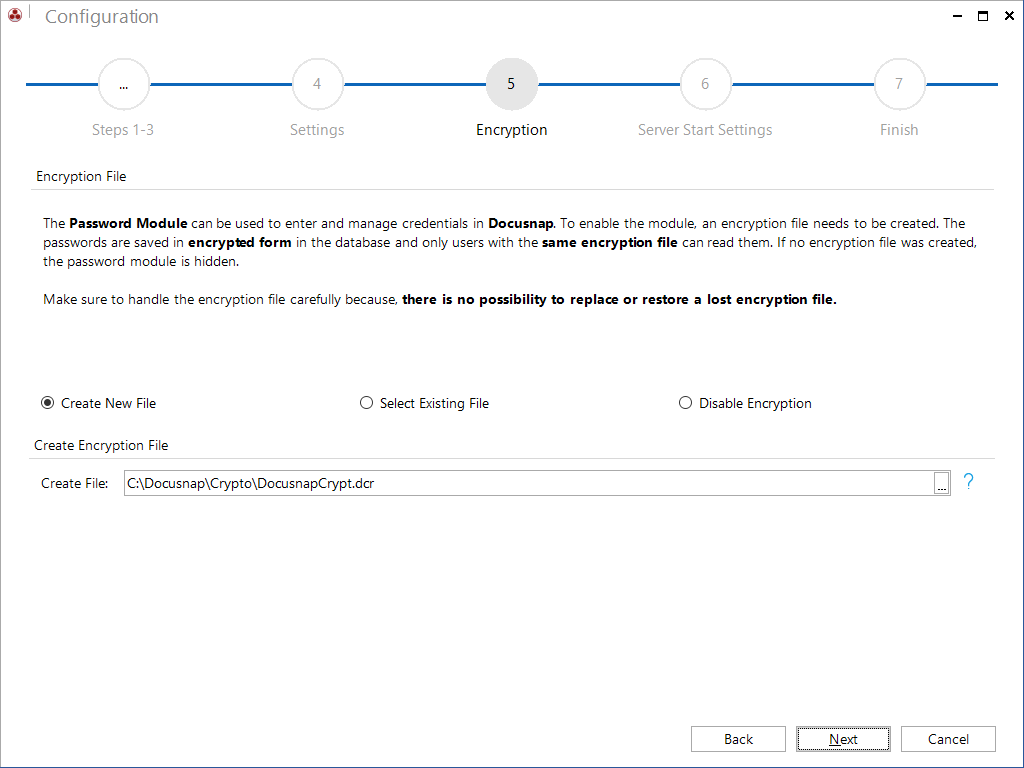 Docusnap-Configuration-Encryption Docusnap-Configuration-Encryption