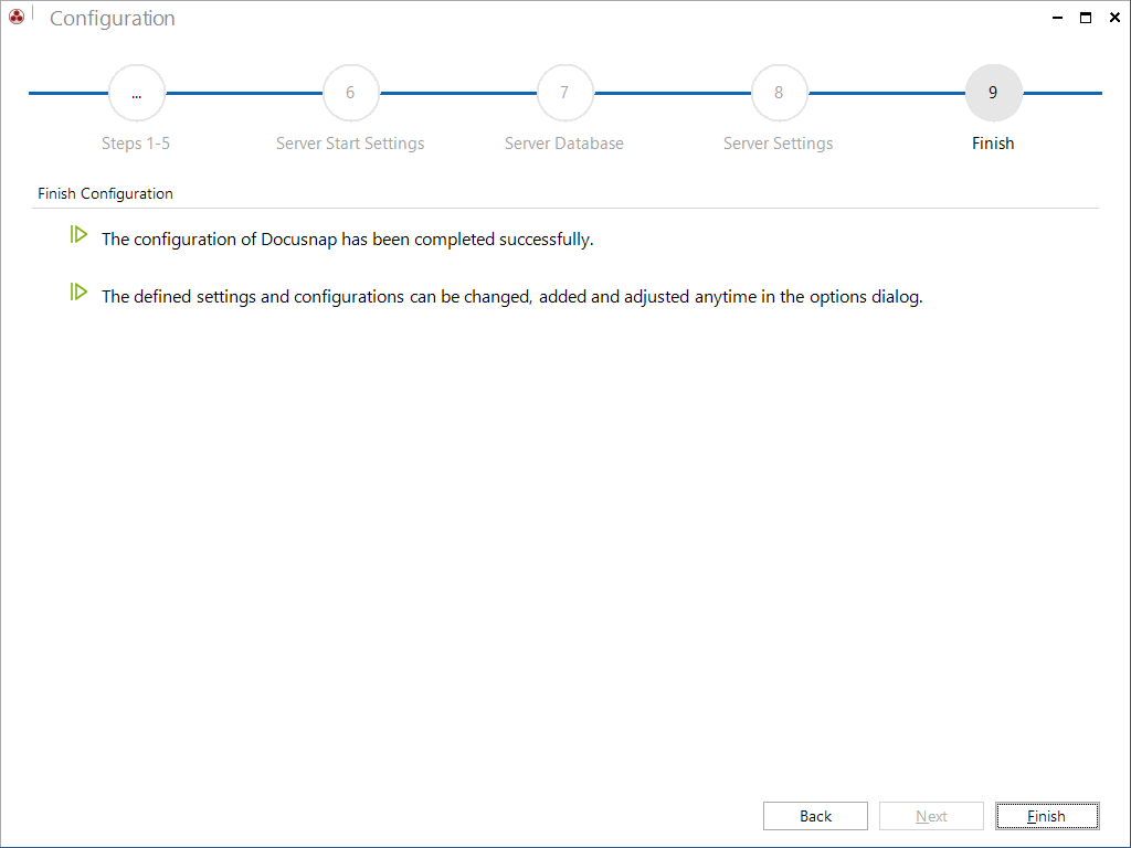 Docusnap-Configuration-Finish Docusnap-Configuration-Finish