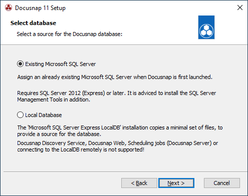 Docusnap-Setup-Select-DB Docusnap-Setup-Select-DB