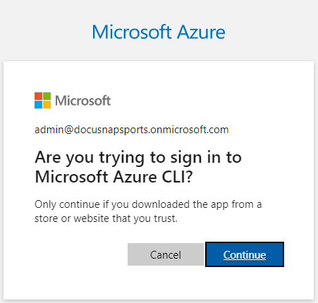 Docusnap Azure App CLI Docusnap Azure App CLI