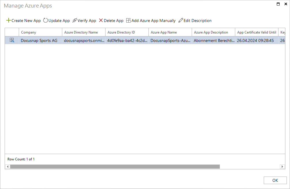 Docusnap Azure Apps Management Docusnap Azure Apps Management