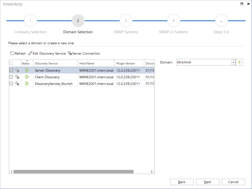 Docusnap Inventory Domain Without Authentication Docusnap Inventory Domain Without Authentication