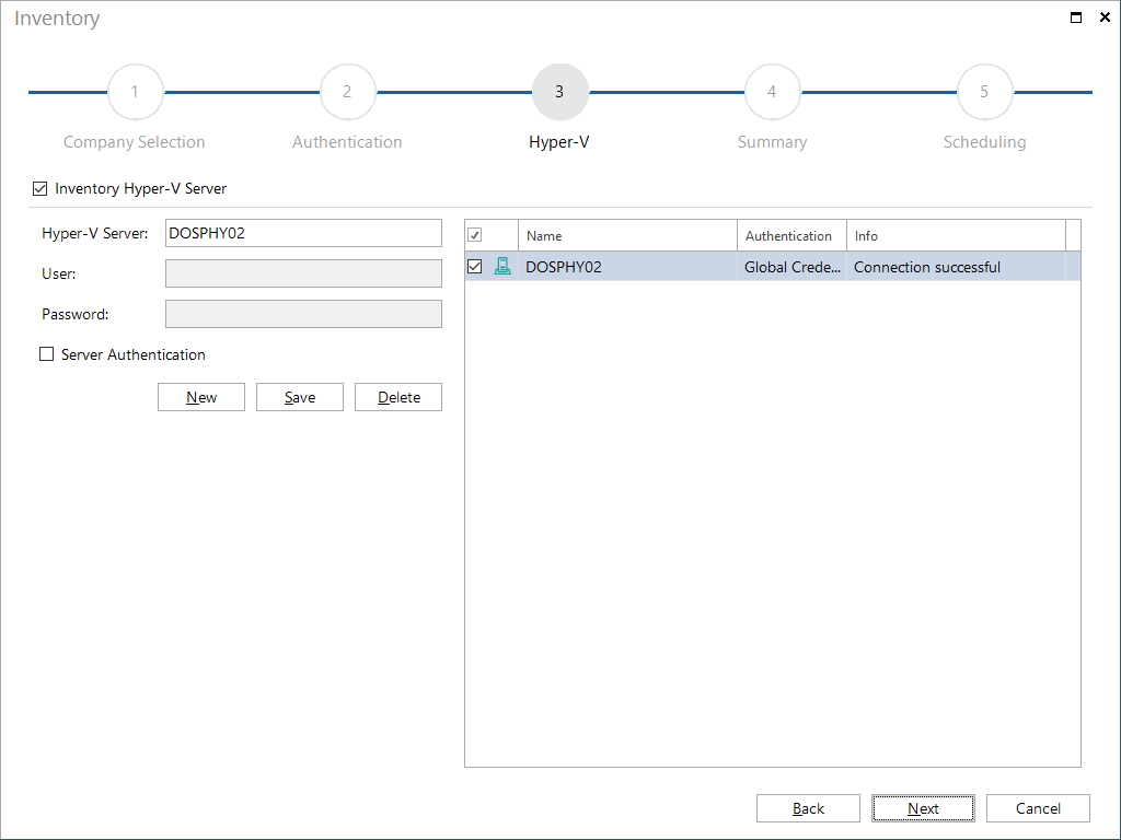 Docusnap Inventory Hyper-V Docusnap Inventory Hyper-V