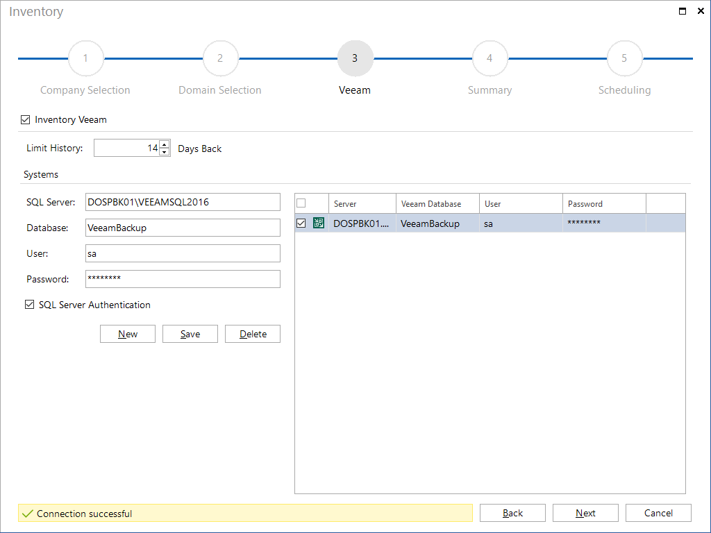 Docusnap Inventory Veeam Docusnap Inventory Veeam