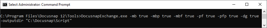 Docusnap Script Command Line Default Docusnap Script Command Line Default