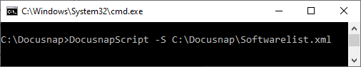 Docusnap Script Windows Command Line Parameter S Docusnap Script Windows Command Line Parameter S