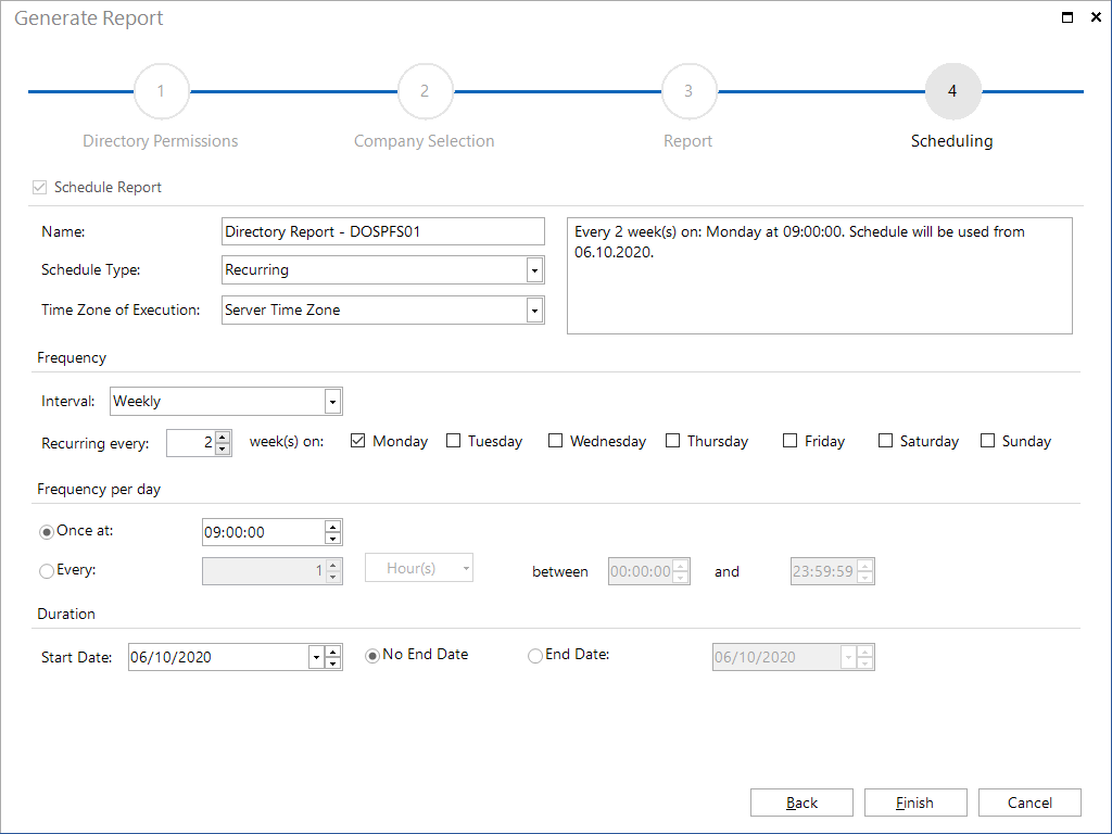Docusnap-Permission-Analysis-Reports-Wizard-Schedule-Finalize Docusnap-Permission-Analysis-Reports-Wizard-Schedule-Finalize