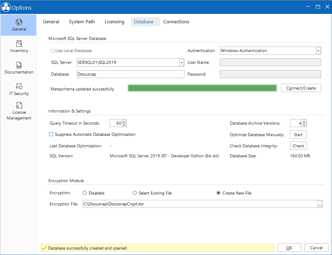 Docusnap-Tools-Options-Database Docusnap-Tools-Options-Database